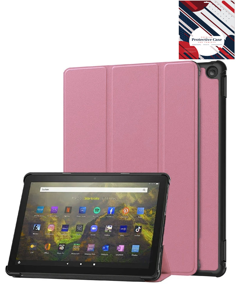 Encuentra la mejor funda antichoque con soporte para tu Kindle Fire HD10 en Guatemala en SlowBack, distribuidor mayorista de accesorios de protección para dispositivos Kindle.