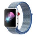 Banda de nylon iWatch (38/40/41mm) TABOE BLUE ideal para tu reloj en Guatemala.
