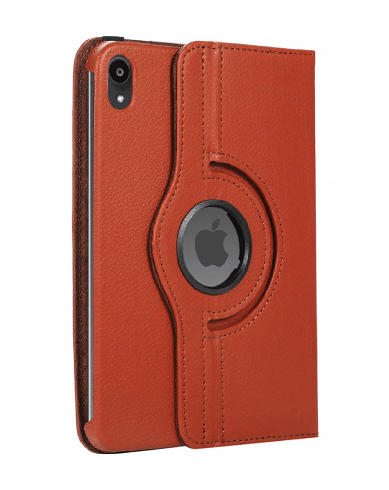 Encuentra fundas con soporte giratorio 360 grados para iPad Mini 6 y 7 en Guatemala, ideal para proteger tu dispositivo y repararlo en talleres especializados como SlowBack.
