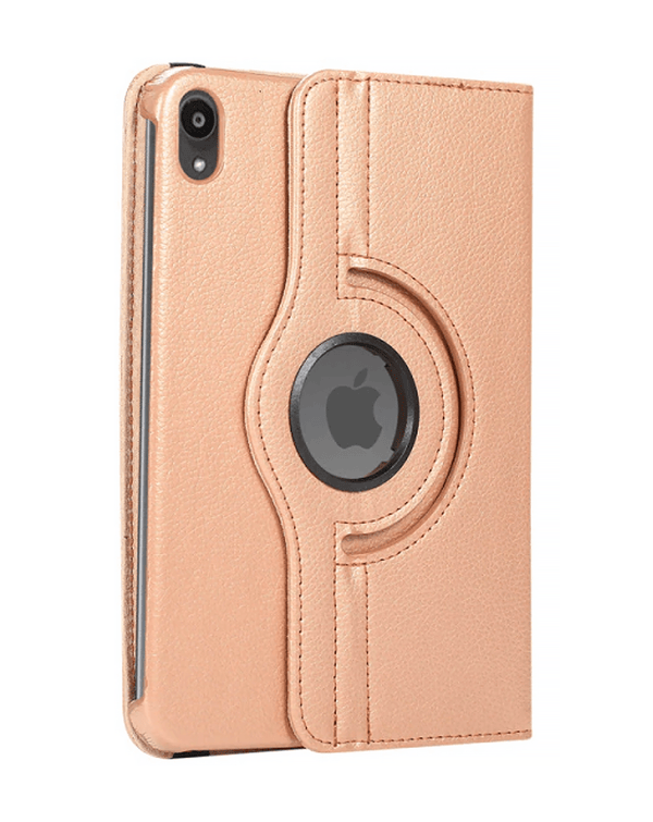 Encuentra la mejor funda con soporte giratorio 360 para iPad Mini 6/7 en Guatemala, en SlowBack, una tienda de accesorios iPad con etiqueta A17 Pro.