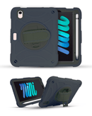 Encuentra la mejor funda de alta resistencia para tu iPad Mini 6 / 7 en Guatemala, con correa de hombro ajustable y en color DARK BLUE de la marca SlowBack.
