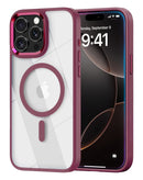 Protege tu iPhone 12 / 12 Pro con estilo con las fundas transparentes magnéticas CHERRY en Guatemala.