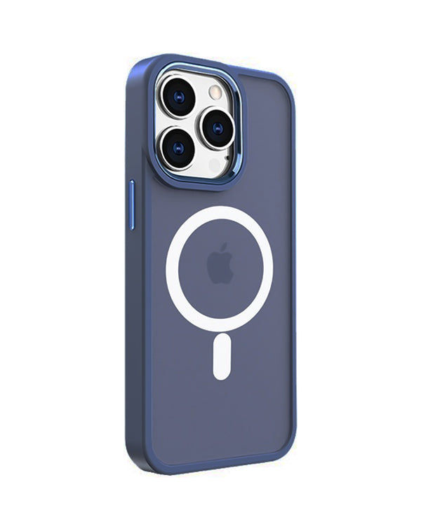 Encuentra el mejor case de carga inalámbrico en color azul marino para iPhone 12/12 Pro en Guatemala.