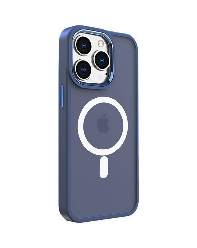 Encuentra el mejor case de carga inalámbrico en color azul marino para iPhone 12/12 Pro en Guatemala.