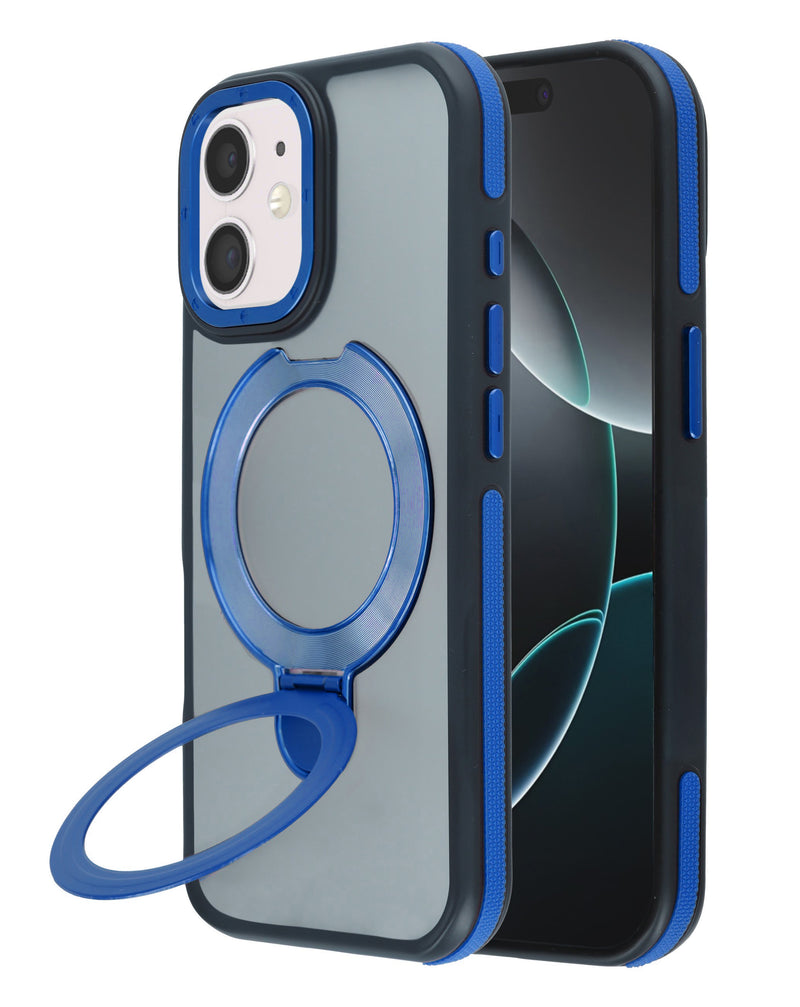 Encuentra el mejor estuche transparente mate con soporte para carga inalámbrica en Guatemala para tu iPhone en SlowBack, distribuidor mayorista de accesorios.