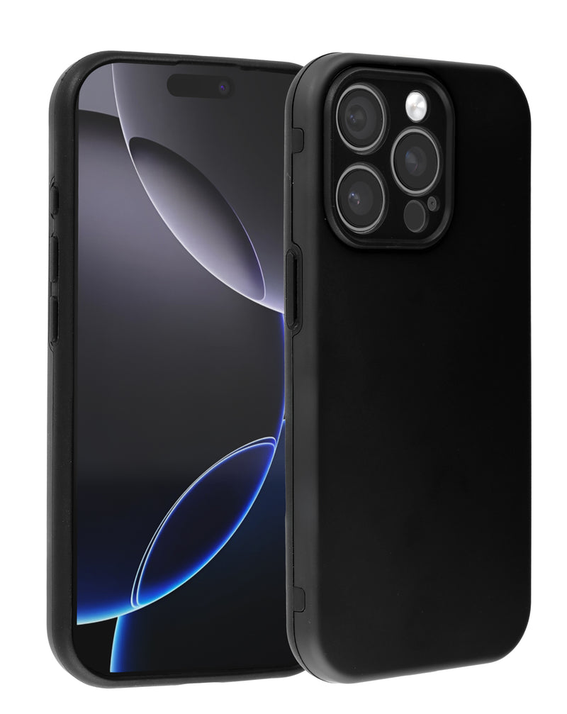 Encuentra la mejor funda Full Cover de silicona para iPhone 12 Pro en Guatemala en SlowBack, diseñada con un nuevo estilo en color negro.