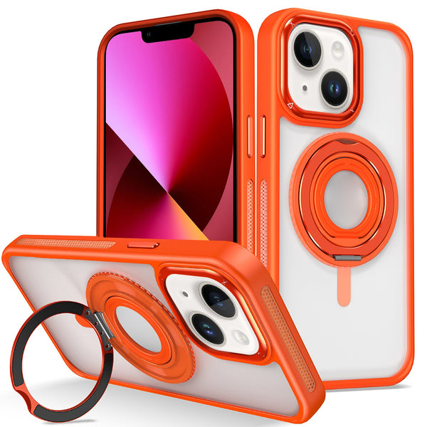 Protege tu iPhone 12/12 Pro con estilo con esta funda transparente y con soporte de anillo en Guatemala.