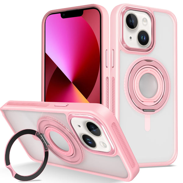 Protege tu iPhone 12 o 12 Pro con estilo con esta funda transparente con anillo de silicona en Guatemala.