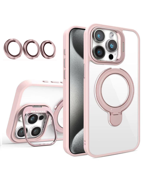 Encuentra la mejor funda transparente magnética con soporte y lente para cámara iPhone 12 / 12 Pro en Guatemala.