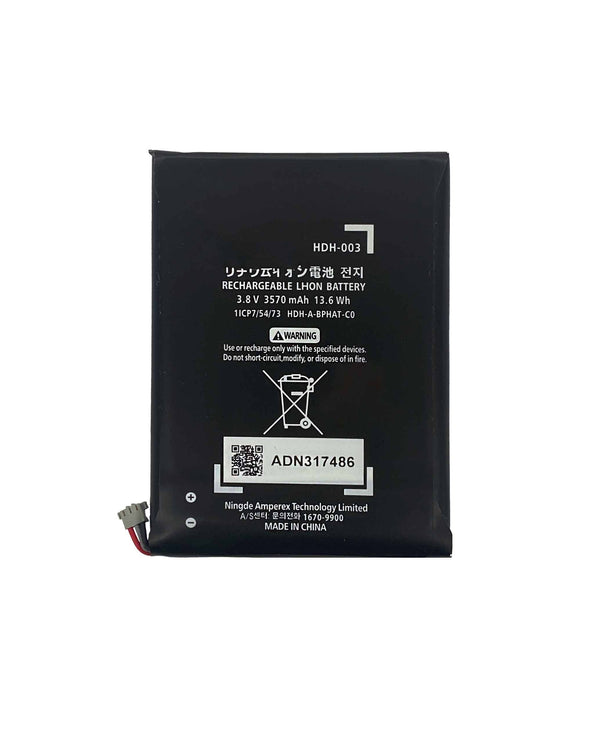 Batería original para Nintendo Switch Lite HDH-003 en Guatemala, disponible en mayoristas de componentes Nintendo y talleres de reparación.