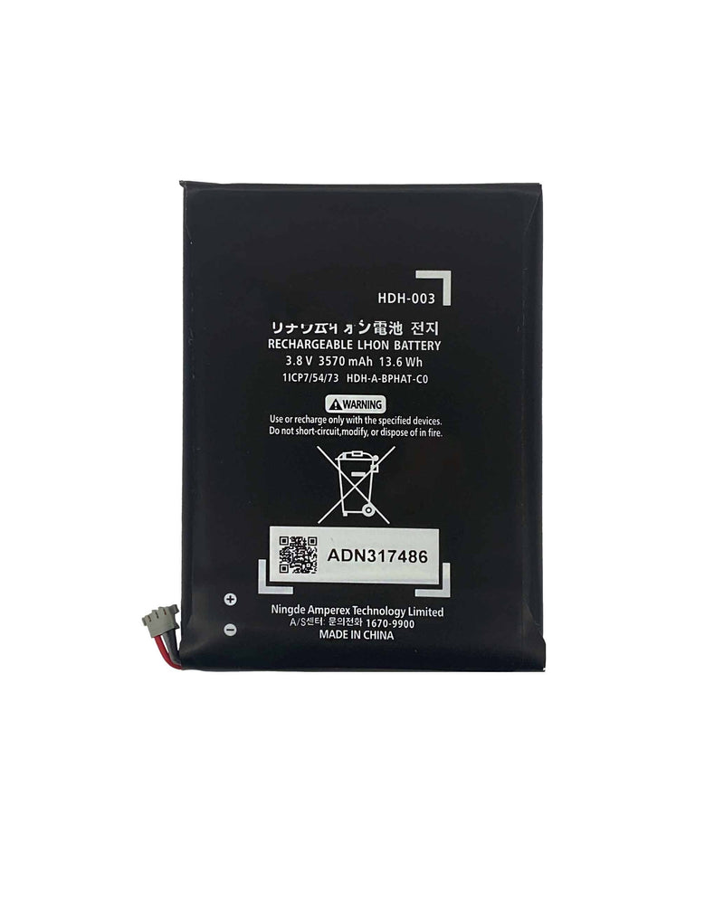Batería original para Nintendo Switch Lite HDH-003 en Guatemala, disponible en mayoristas de componentes Nintendo y talleres de reparación.