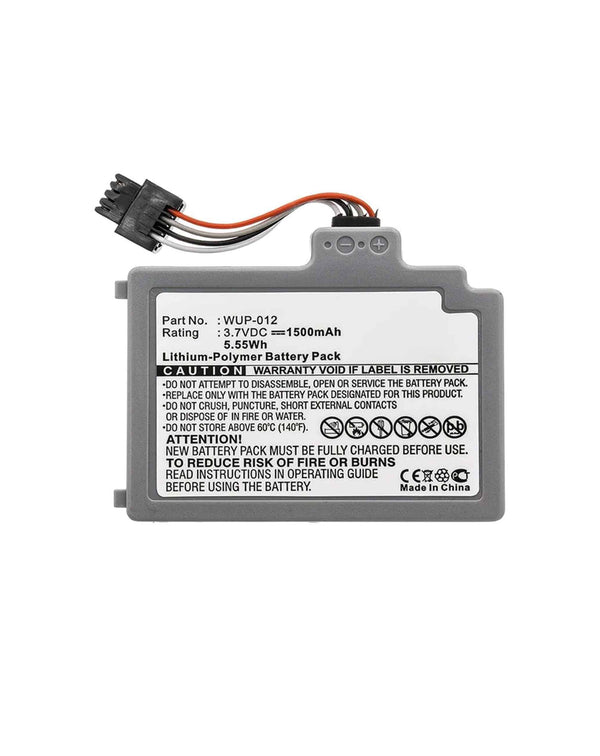 Encuentra la mejor batería para Nintendo WII U (WUP-012) en Guatemala, ideal para reparaciones y componentes originales de la consola.