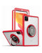 Funda trasera roja con soporte I-ring para iPad Air 4 / Air 5 Pro 11, disponible en Guatemala.