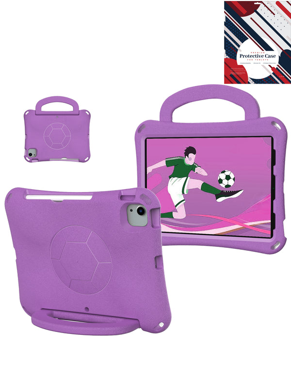 Encuentra la mejor funda Soccer PURPLE para iPad Air 4/5/Pro 11 en Guatemala en nuestro mayorista de accesorios para iPad.
