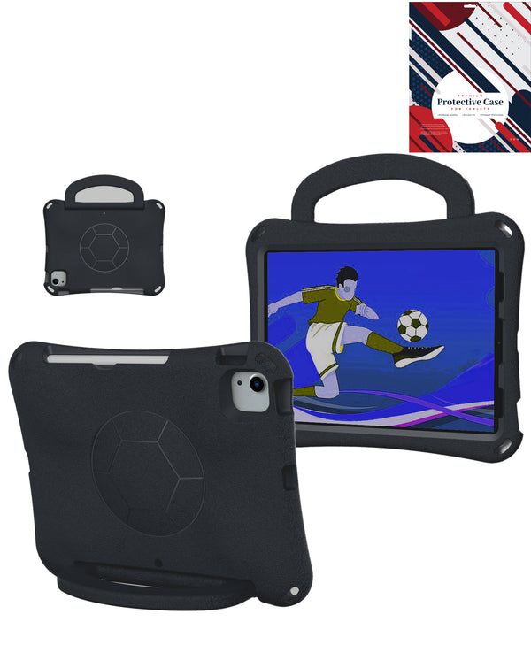 Encuentra la mejor funda Soccer negra para iPad Air 4, Air 5 y Pro 11 en Guatemala en SlowBack, tu tienda de accesorios con envíos a todo el país.