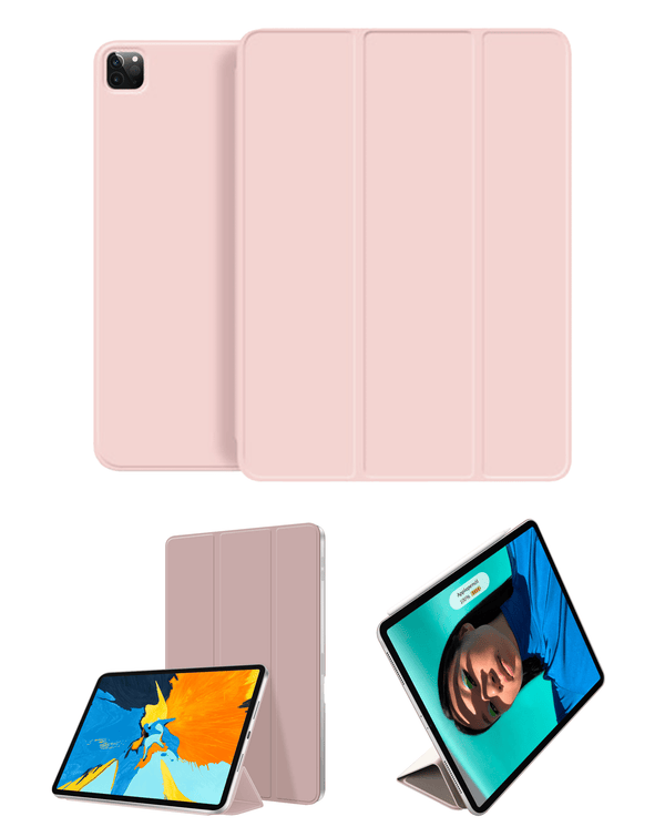 Funda magnética full body PINK para iPad Pro 12.9 en Guatemala, busca la mejor protección para tu iPad en los talleres de reparaciones autorizados.