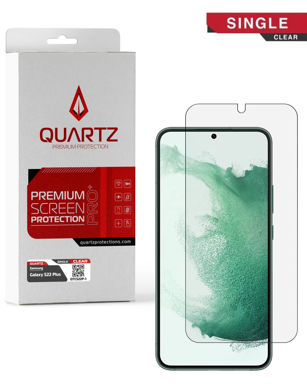 Protector de pantalla de vidrio templado transparente para Galaxy S22 Plus en Guatemala, disponible en mayorista BajoPPLCD.
