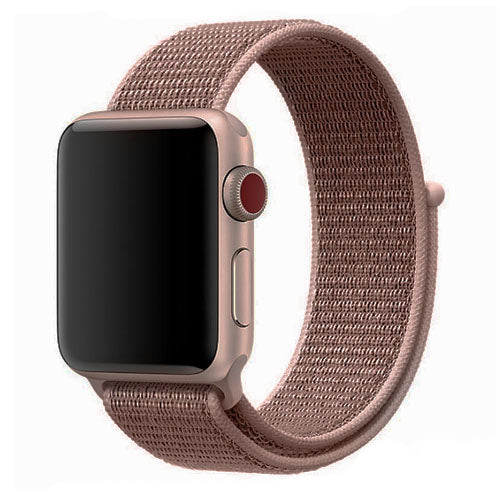 Encuentra la mejor banda de nylon en color Rose Gold para iWatch (42/44/45mm) en Guatemala.