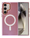 Encuentra el nuevo case de carga inalámbrica magnética para Samsung Galaxy S23 Plus en Guatemala, disponible en color rosa y con la mejor tecnología SlowBack.