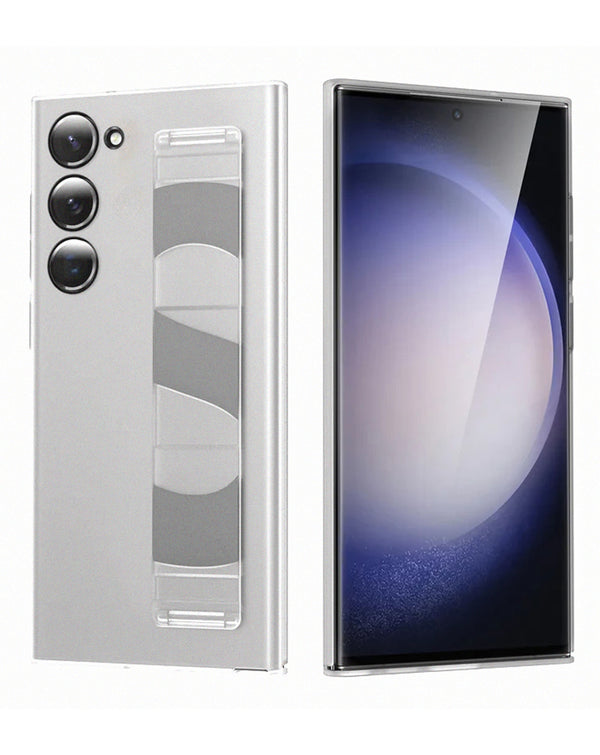 Encuentra la mejor funda de silicona suave con correa de muñeca para Samsung Galaxy S23 Plus en Guatemala.