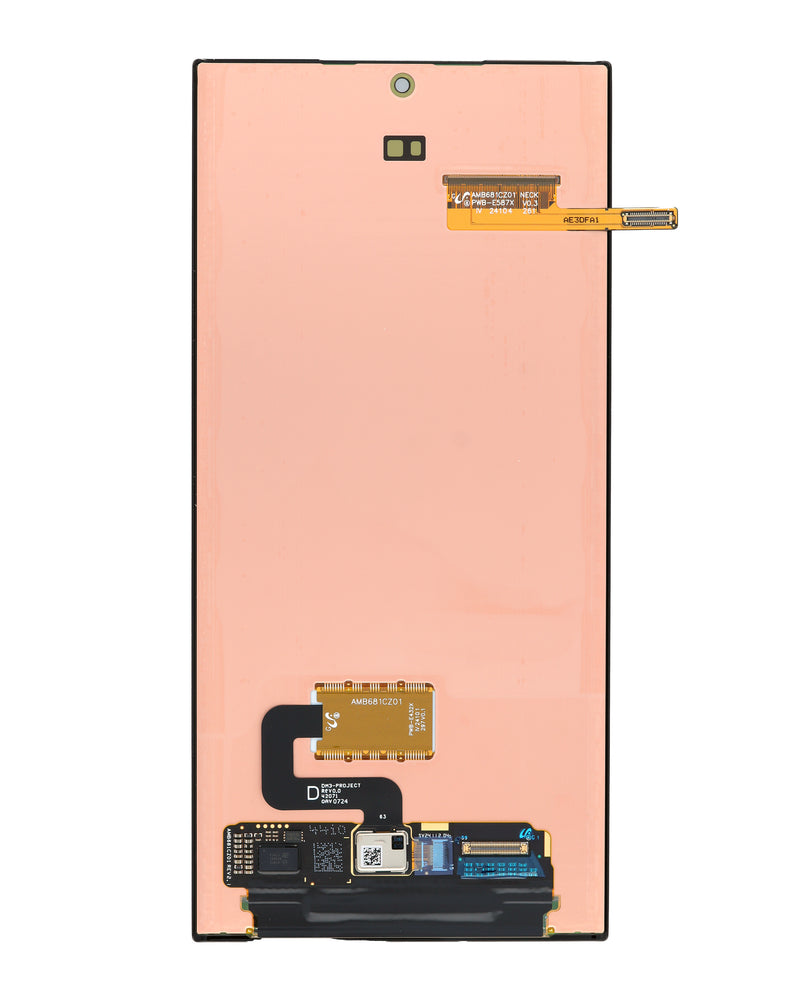 Reparación de pantalla OLED sin marco para Samsung Galaxy S23 Ultra en Guatemala.