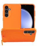 Encuentra el mejor estuche de silicona con cargador inalámbrico y soporte de metal para Samsung Galaxy S24 en Guatemala.