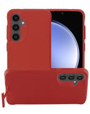Compra una funda de silicona con cargador inalámbrico y soporte metálico para tu Galaxy S24 en Guatemala.
