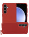 Compra una funda de silicona con cargador inalámbrico y soporte metálico para tu Galaxy S24 en Guatemala.