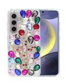 Encuentra la carcasa de silicona Crystal Flower COLORFUL para Galaxy S24 / S25 en Guatemala.