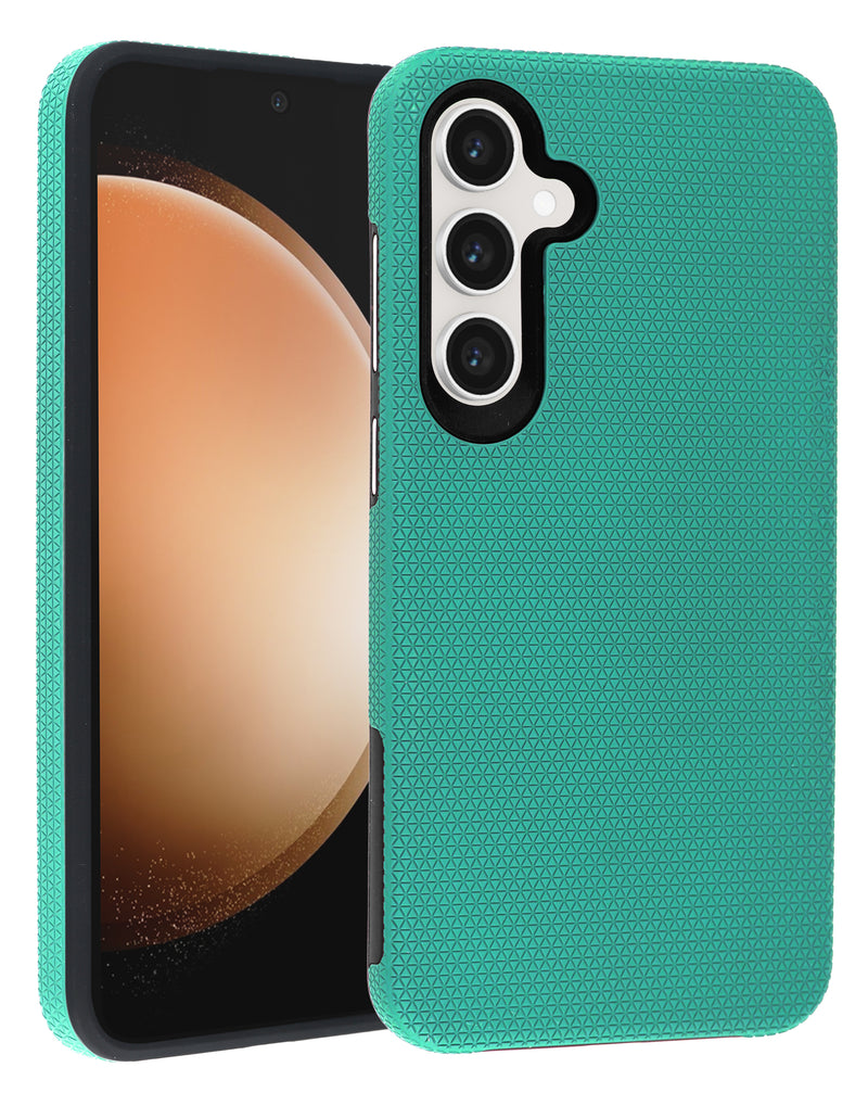 Protege tu Samsung Galaxy S24FE con esta funda de doble capa con absorción de choques en Guatemala.