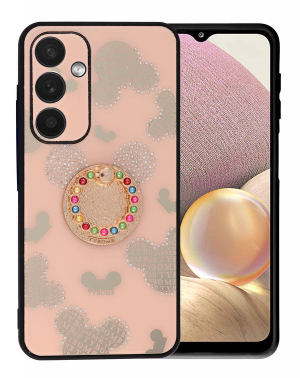 Encuentra fundas de lujo con diamantes para Samsung Galaxy S24FE en Guatemala en SlowBack, mayorista de accesorios para teléfonos con anillos incluidos.