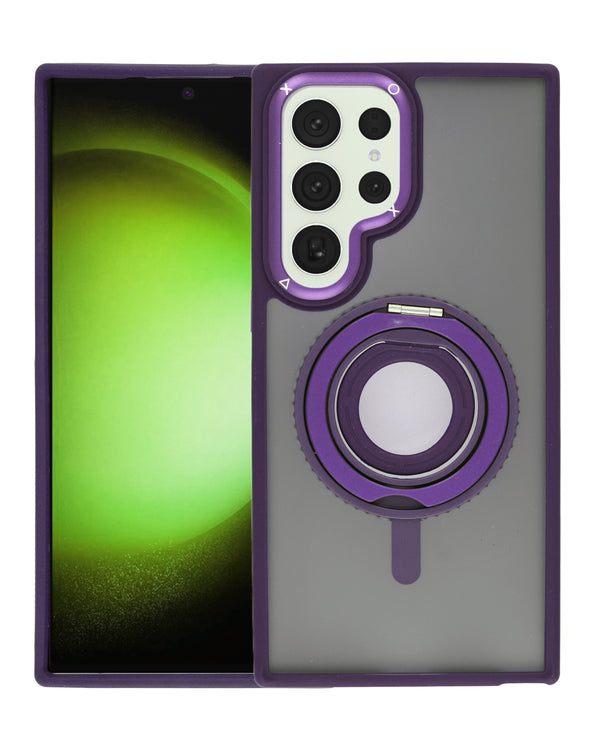 Funda transparente con anillo de silicona para Samsung Galaxy S24 Ultra en Guatemala, encuentra tu accesorio en nuestra tienda de reparaciones y mayorista de fundas.