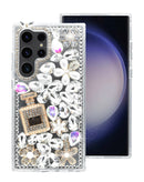 Encuentra la funda de silicona rígida Crystal Flower Perfume GREEN para Samsung Galaxy S24 Ultra en Guatemala, en tiendas de accesorios Samsung o mayoristas de accesorios para celulares.