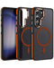 Encuentra en Guatemala el mejor case antideslizante de carga inalámbrica para Samsung Galaxy S25 con acabado mate translúcido de SlowBack.