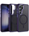 Funda de carga inalámbrica slim, antideslizante y mate translúcida para Galaxy S25 en Guatemala, ideal para proteger tu dispositivo y cargarlo sin cables.