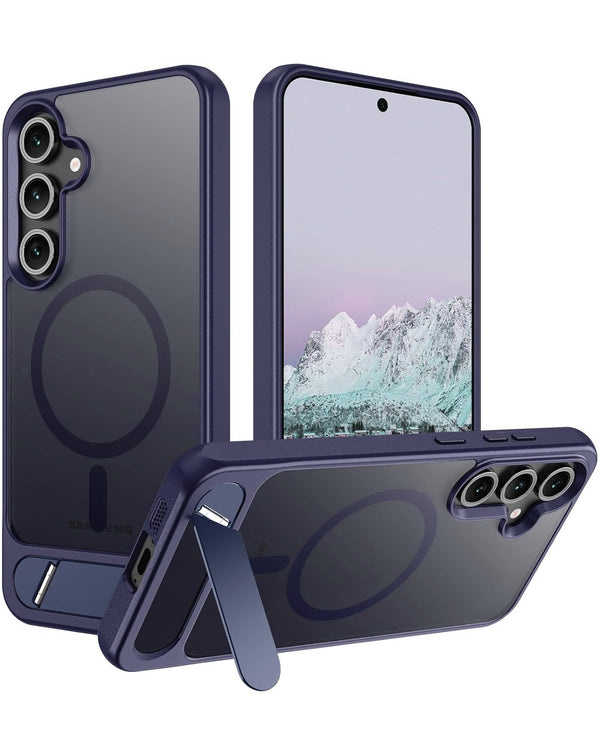 Compra un Case Magsafe con soporte de metal para Galaxy S25 en Guatemala con envío rápido y seguro.