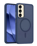 Encuentra el mejor estuche de carga magnético inalámbrico para tu Samsung Galaxy S25FE en Guatemala, color azul marino.