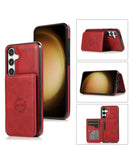 Protege tu Samsung Galaxy S25FE con estilo con esta elegante funda cartera de cuero en Guatemala.