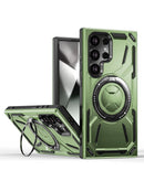 Protege tu Samsung Galaxy S25 Ultra con una funda robusta a prueba de choques con portador de anillo incorporado en Guatemala.