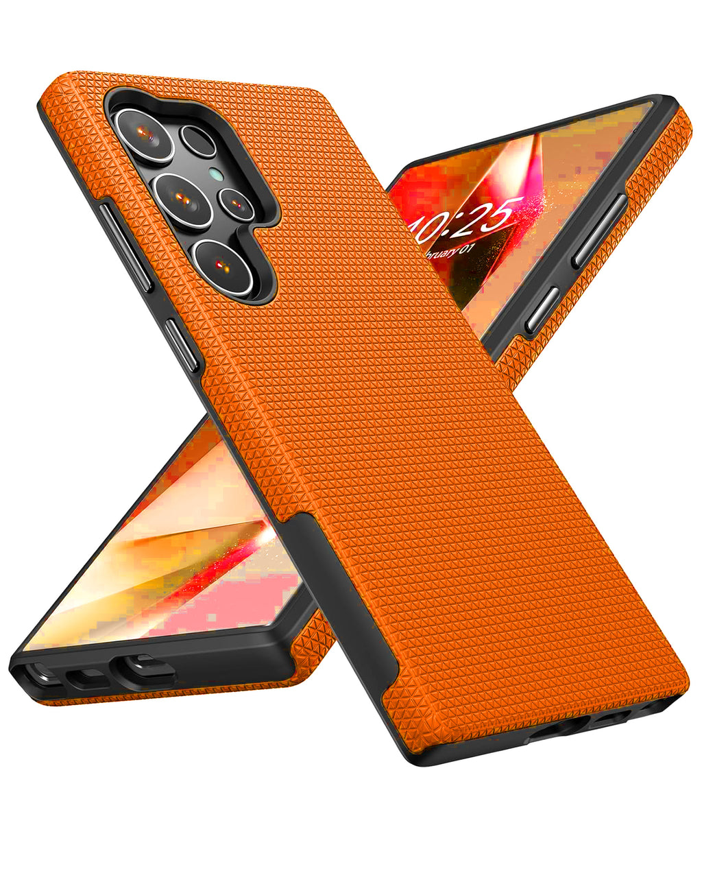 Capa Protectora Funda protectora de doble capa con absorcion de choque Samsung Galaxy ...