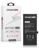 Venta al por mayor de baterías QMAX Plus de 2050 mAh para iPhone SE 2022 en Guatemala, ideales para reparaciones en talleres especializados.