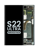 Reparación de pantalla con marco original OLED para Samsung Galaxy S22 Ultra en Guatemala.