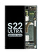 Reparación de pantalla con marco original OLED para Samsung Galaxy S22 Ultra en Guatemala.