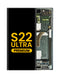 Encuentra la pantalla OLED con marco premium para Samsung Galaxy S22 Ultra en Guatemala, ideal para reparaciones de alta calidad.