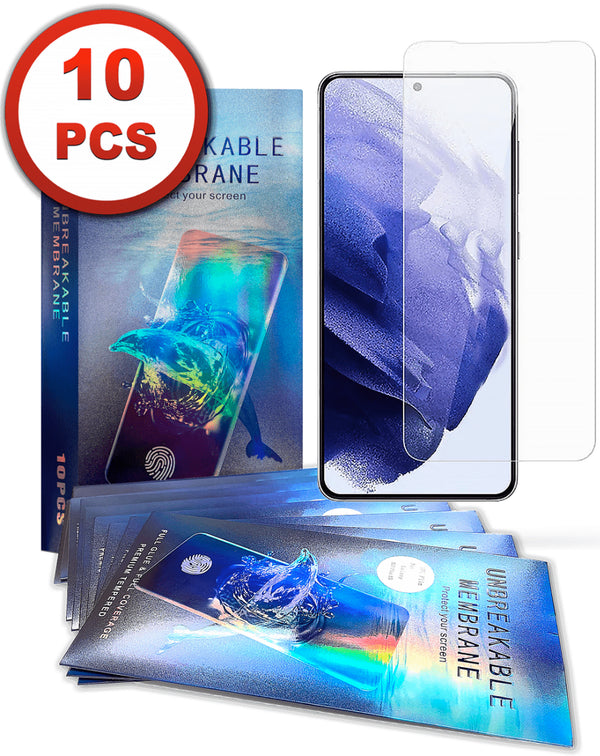 Protege tu Samsung Galaxy S23 Plus con este paquete de 10 protectores de pantalla TPU estilo Armor en Guatemala.