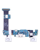 Reparación de puerto de carga con cable flex para Samsung Galaxy S6 Edge+ (G928T) en Guatemala.