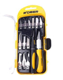 ¡Encuentra el juego de cuchillos R'DEER de acero inoxidable de 16 piezas de alta calidad en Guatemala para tu cocina!