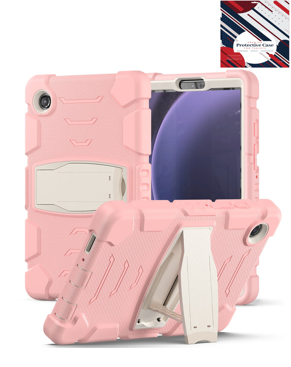 Encuentra la mejor funda de protección total color rosa CHERRY PINK para tu Samsung Galaxy Tab A9 Plus 2023 en Guatemala.