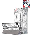 Protege tu Samsung Galaxy Tab S6 Lite 10.4 con estilo old school con diseño de la Torre Eiffel en Guatemala.