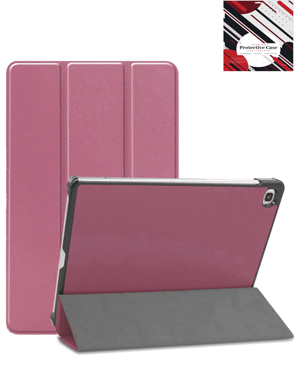 Protege tu Samsung Galaxy Tab S6 Lite 10.4 con esta funda a prueba de golpes en color rosa en Guatemala.